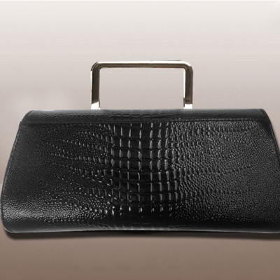 Túi clutch nữ cao cấp da thật ELLY – EC38 màu đen