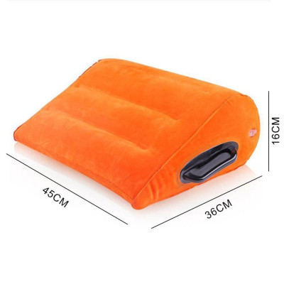 Ghế Hơi Tình Yêu Bơm hơi hình bán nguyệt hỗ trợ lưng cơ thể tiện dụng cho các cặp đôi (Che Tên Khi Giao) - Xả Kho