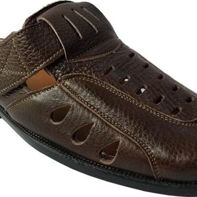 Dép SaBo Nam BIGGBEN Da Bò Thật Cao Cấp SB26