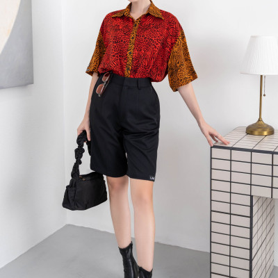 LAAS Áo somi beo vằn nổi bật cá tính