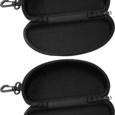 Bộ 2 hộp đựng mắt kính có móc treo - Màu Đen
