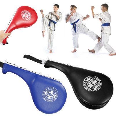 Đích Đá Tập Võ Taekwondo Bằng Da PU Chất Lượng Cao Màu Đỏ