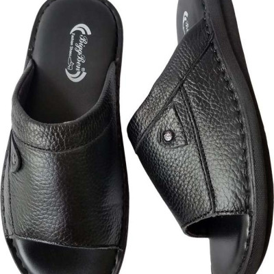 Dép Nam Da Bò BIGGBEN Cao Cấp DN226