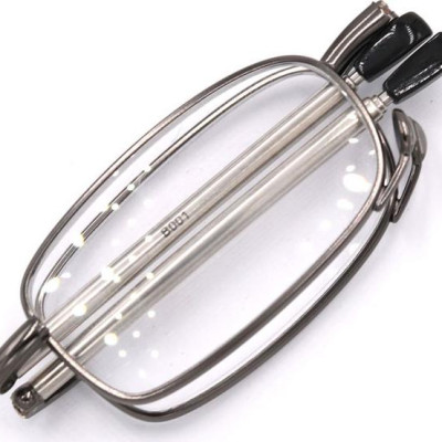 Kính lão gọng xếp 868 màu xám 1 độ_nữ