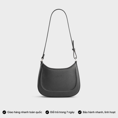 Túi Trita ( Thời trang nữ phối họa tiết viền chỉ size 21 - Túi đeo vai da RHN256 )