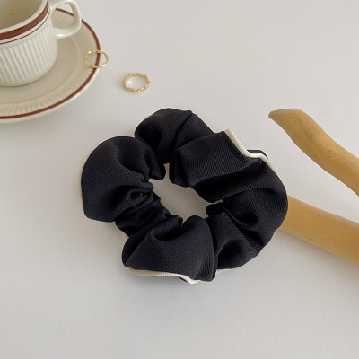 Dây buộc tóc scrunchies NASI gấp sọc loại cao cấp chất liệu vải bền đẹp phong cách hàn quốc thun cột tóc nữ co giãn tốt phụ kiện tóc