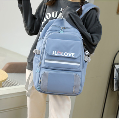 Balo nữ sinh đi học không thấm nước cao cấp phong cách hàn quốc 15.6"