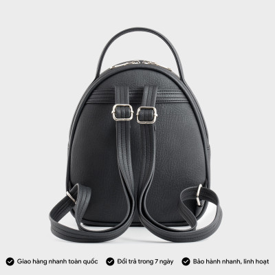 Balo Trita ( Thời trang nữ phối ngăn phong cách basic cỡ trung - Balo da RBA91 )