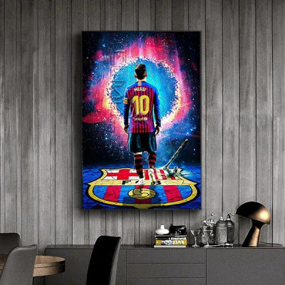 Bộ tranh cầu thủ bóng đá khung composite- T39.Sii