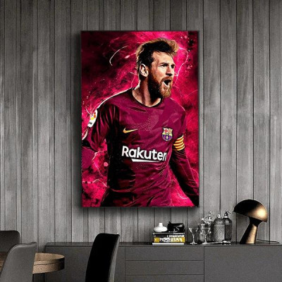 Bộ tranh cầu thủ bóng đá khung composite- T39.Sii