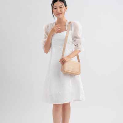 Túi Yuumy ( Thời trang nữ thiết kế tối giản hiện đại size 22 - Túi đeo chéo da Seasand YN221 )