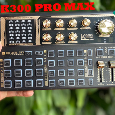 Sound Card thu âm K300 Pro ( Hàng Chính Hãng )