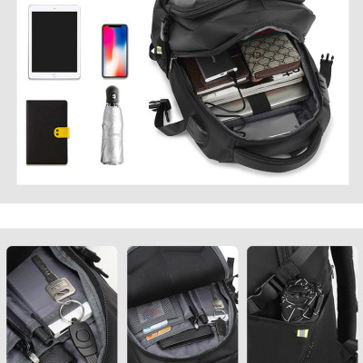 Balo nam tích hợp khóa chống trộm chống rạch chống nước cao cấp phong cách mới