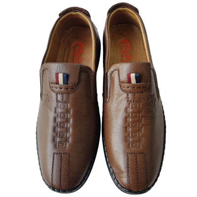 Giày Mọi Nam Da Bò Thật BIGGBEN Cao Cấp GM301