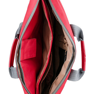 Cặp Đeo Laptop Editor Briefcase Mikkor EB 009 - Đỏ 