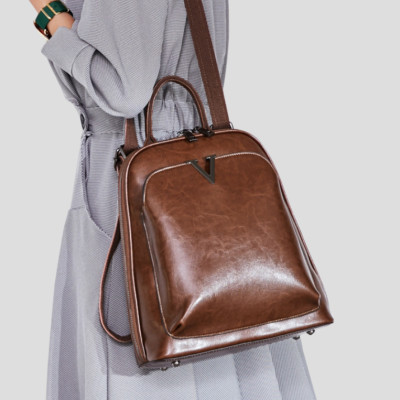 Balo nữ 100% da thật hàng cao cấp phong cách cá tính mới