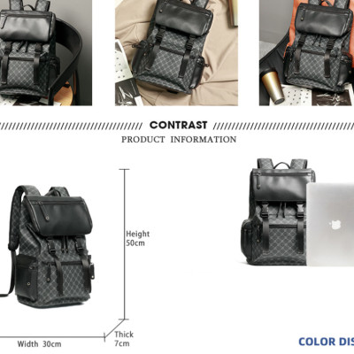 Balo da nam đa chức năng công suất lớn phong cách mới