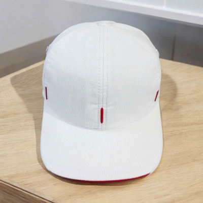 (Hàng VNXK) Nón kết, mũ lưỡi trai Capo vệt đỏ Phối vải Denim đẹp Form chuẩn (Ảnh thật)