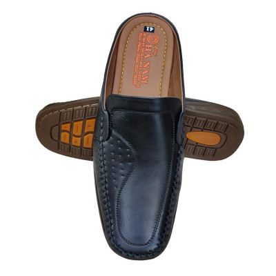 Dép Bít Mũi Nam HÀ NAM Da Bò Thật Cao Cấp GSB20151