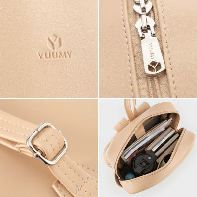 Balo Yuumy ( Thời trang nữ trẻ trung tiện dụng vừa A4 - Balo da Seasand YBA97 )