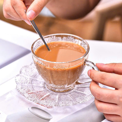 Set Tách Trà Thủy Tinh 210ml Sang Trọng Kèm Đĩa - Tách Trà Uống Trà, Cà Phê  Hoa Mặt Trời Sang Trọng Tiện Lợi Đẳng Cấp - HÀNG CHÍNH HÃNG MINIIN