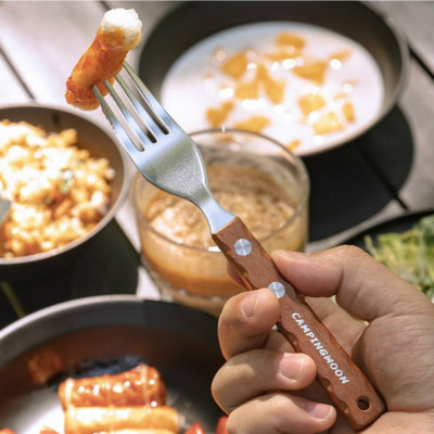 Bộ muỗng nĩa inox Campingmoon CS-23