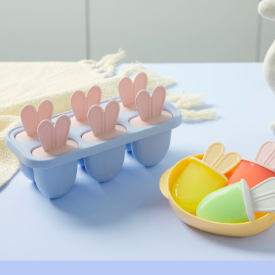 Khuôn làm kem tai thỏ Kari - Nhỏ gọn, tiện dụng và rất an toàn cho sức khỏe - Chính hãng Inochi