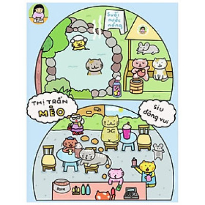 Tập Học Sinh Cô Tiên Xanh - Miền Nam - 4 Ô Ly - 96 Trang 100gsm - The Sun - Thị Trấn Mèo