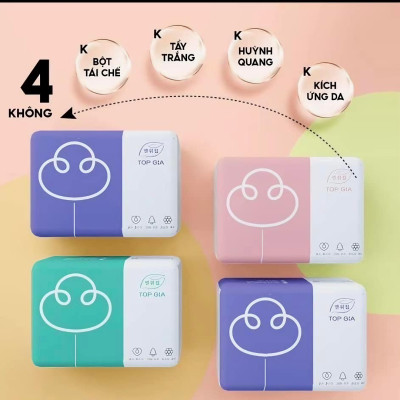 Khăn giấy topgia 4 lớp cao cấp dạng rút tiết kiệm, tiện lợi, siêu mềm mịn an toàn cho mọi loại da 16gói