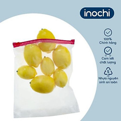 Túi zipper đa năng Shinshen 1L (có khóa kéo loại đỏ - đáy mở rộng) - Hộp 20 túi