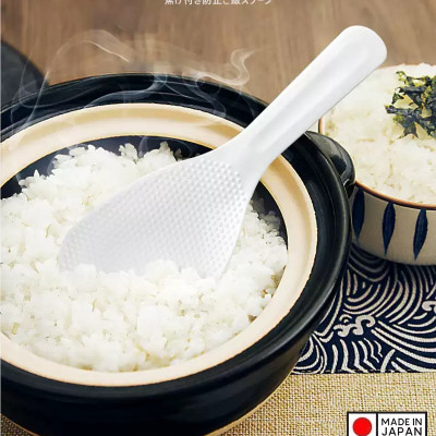 Combo 02 chiếc Muôi xới cơm kháng khuẩn, chống dính Nakaya hàng nội địa Nhật Bản