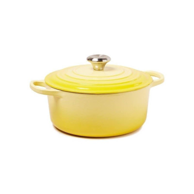 Nồi gang Le Creuset Brater rund Evo 24cm Gelb Hàng Chính Hãng