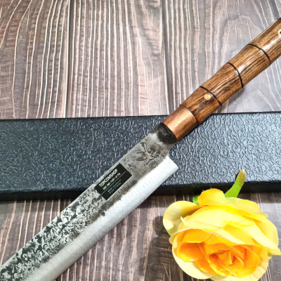 DAO BẾP - DAO SASHIMI THÉP KHÔNG RỈ MÃ QR37 N4 NTVN topcomshop vn