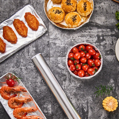 Cuộn giấy bạc nướng 10 mét SUNCOJIA bọc thực phẩm