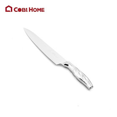 Dao đầu bếp tay cầm inox - Thép không gỉ, cứng cáp, sắc bén, dễ vệ sinh - Cobihome