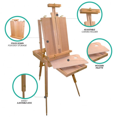 Gía vẽ Mont Marte gỗ beech