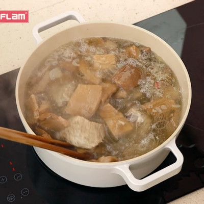 [Hàng chính hãng] Nồi nông cao cấp chống dính bếp từ Neoflam Fika 22 cm. Made in Korea. Hàng có sẵn, giao ngay