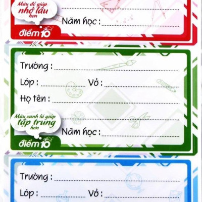 Nhãn Vở TP-NBL01