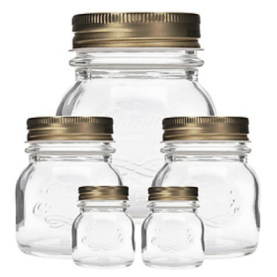 Combo 5 Hũ Thủy Tinh Quattro Bormioli Rocco QS9