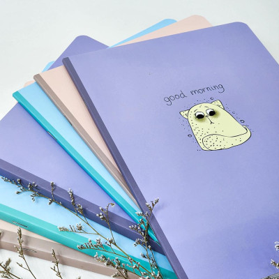 Tập Sinh Viên Cute Animal - Miền Nam - Kẻ Ngang Có Chấm - 200 Trang 80gsm - Fahasa 03