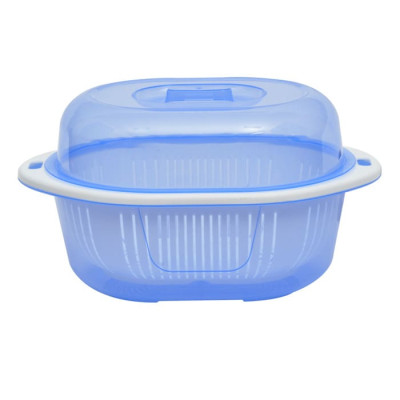 Bộ Rổ + chậu có nắp đậy Song Long - Màu ngẫu nhiên