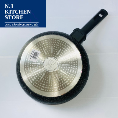 BỘ NỒI FLONAL SET 3 NỒI 1 CHẢO - KUCHEN - Hàng Chính Hãng 