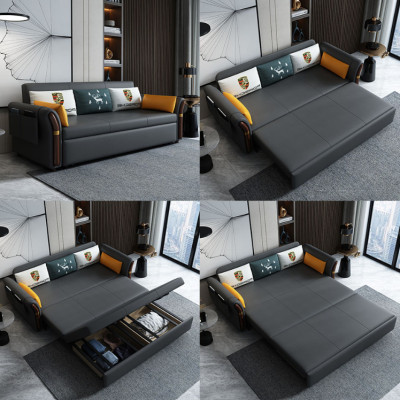 Sofa giường đa năng hộc kéo HGK-14 ngăn chứa đồ tiện dụng Tundo KT 1m9