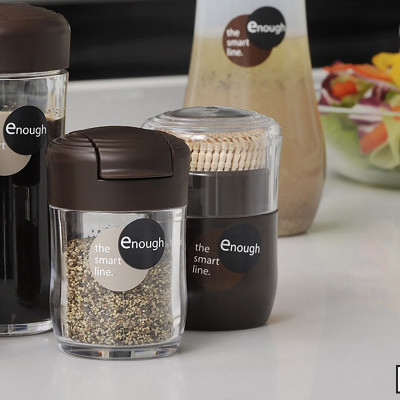 Combo 03 chai/lọ/hũ đựng gia vị muối, tiêu, ớt 68ml hàng nội địa Nhật Bản