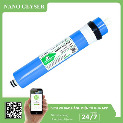 Bộ 8 lõi lọc nước dùng cho các dòng máy RO lõi đúc, Nano Geyser Slim, Karofi, Kangaroo, Aqua, Sunhouse - Hàng Chính Hãng