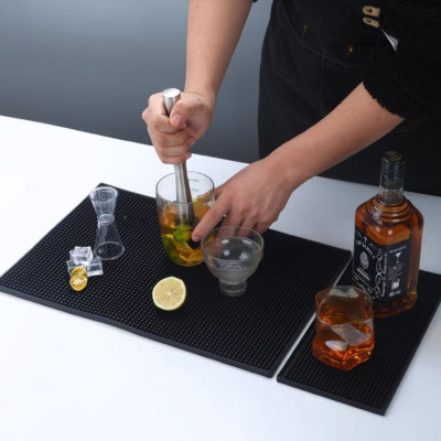 Thảm Lót Cao Su Quầy Bar 45x30 & 60X40cm  (Rubber Bar Mat)