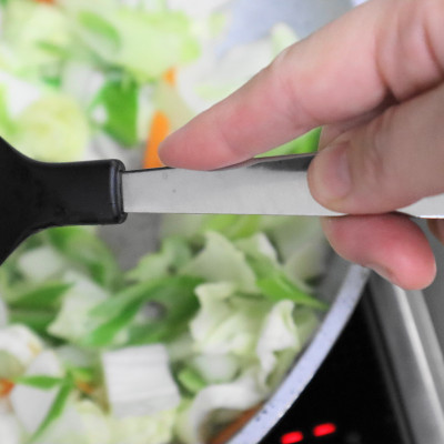 Combo 01 Muôi múc canh đầu silicone Echo Metal 25.5cm + 01 Muôi cơm kháng khuẩn cán dài Echo Metal 25cm màu đen - Nội địa Nhật Bản