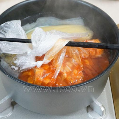 Túi Đựng Thực Phẩm Chịu Nhiệt An Toàn - Hộp 40 Túi Hàng Nội Địa Nhật 