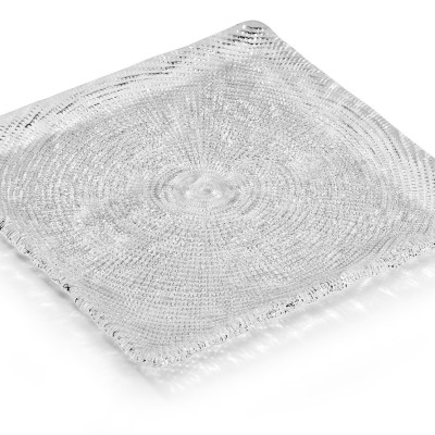 Đĩa vuông IVV Diamante trắng Hàng chính hãng