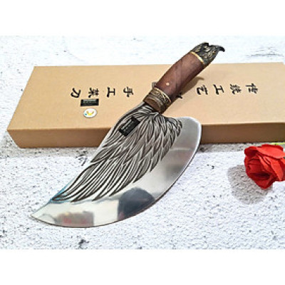 DAO BẾP - DAO THÁI CẮT HOA VĂN KHÂU ĐỒNG MÃ DT159 NTVN topcomshop vn